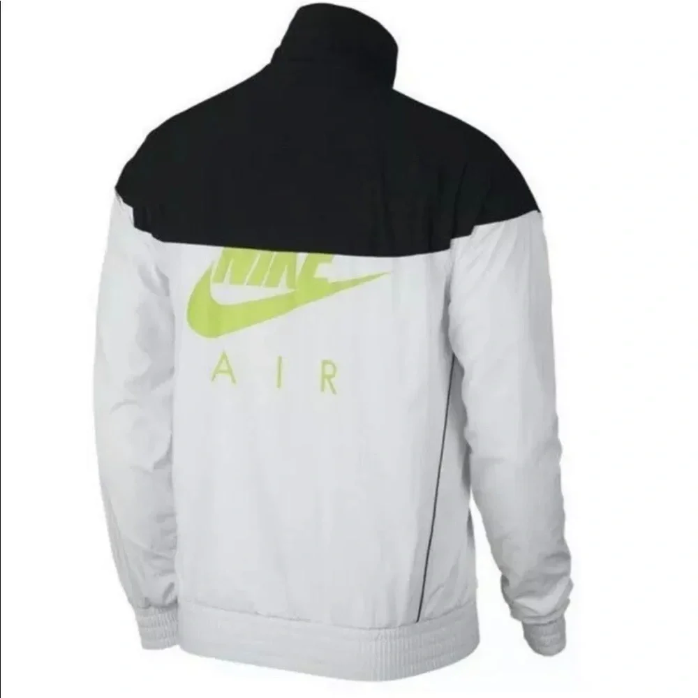 Nike Jordan Tinker Legacy Windbreaker Jacket Men's XXL White Black BQ0295-010